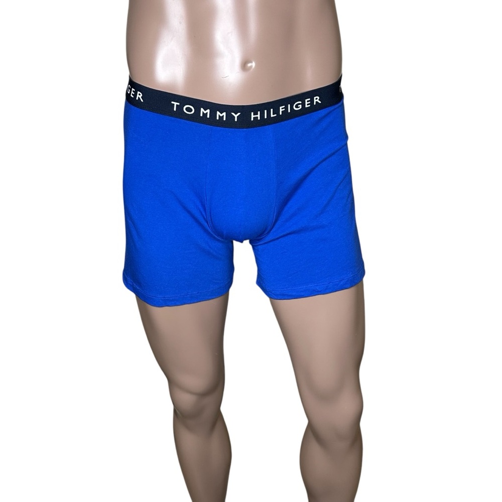 Tommy Hilfiger Cotton Stretch Boxer Brief Men’s Underwear Blue XL